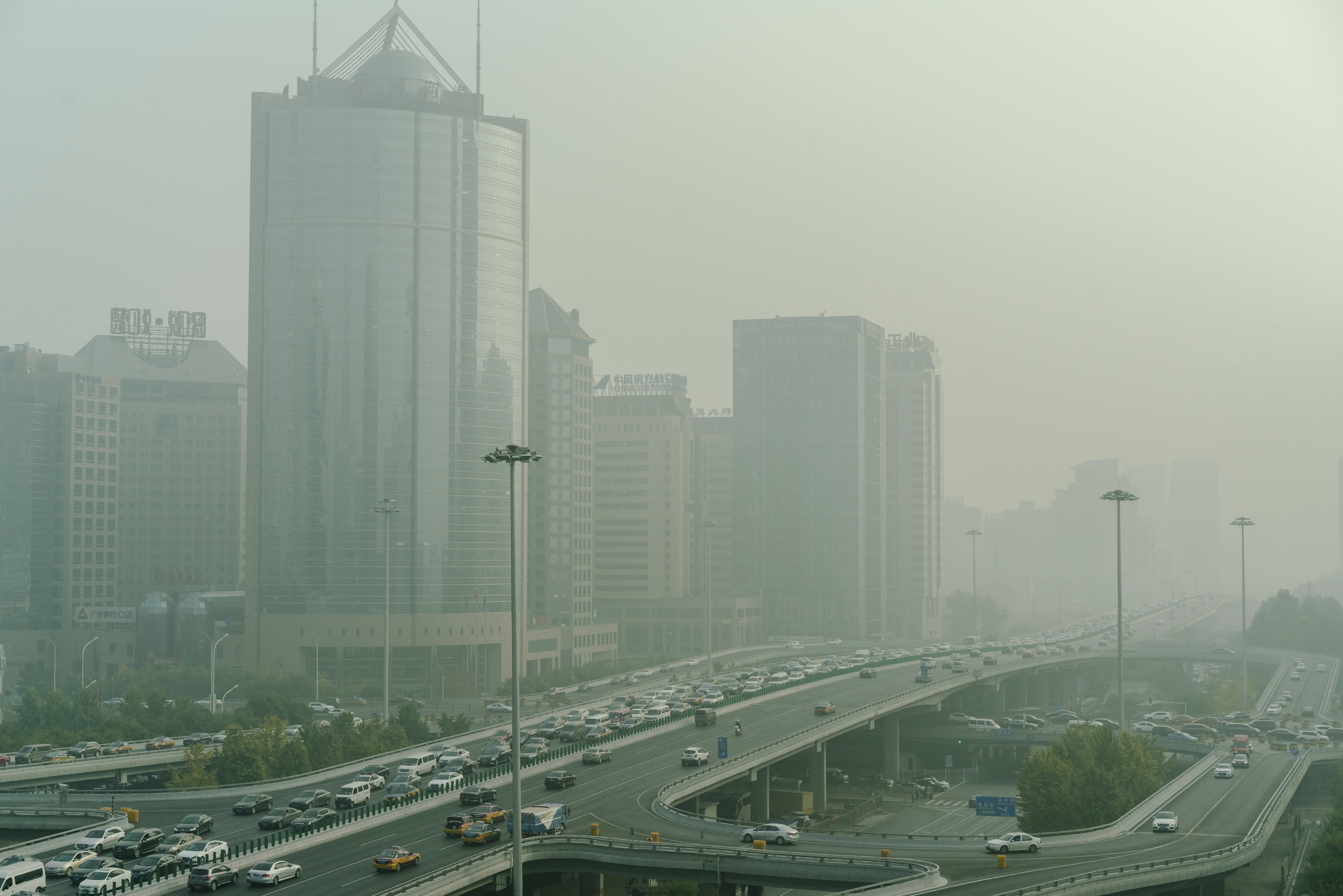 China's recent air pollution levels may be telling a story about the coronavirus impact on its economy