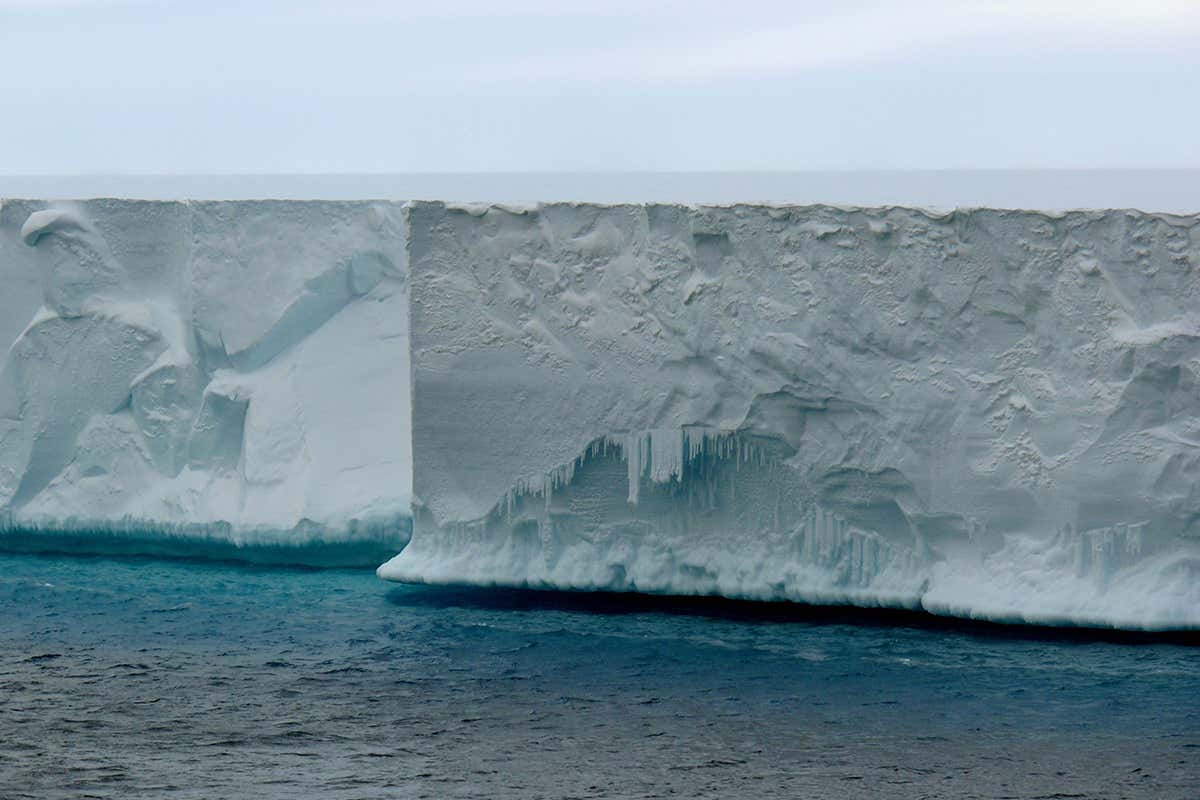 Meltwater may fracture Antarctic ice shelves and speed sea level rise