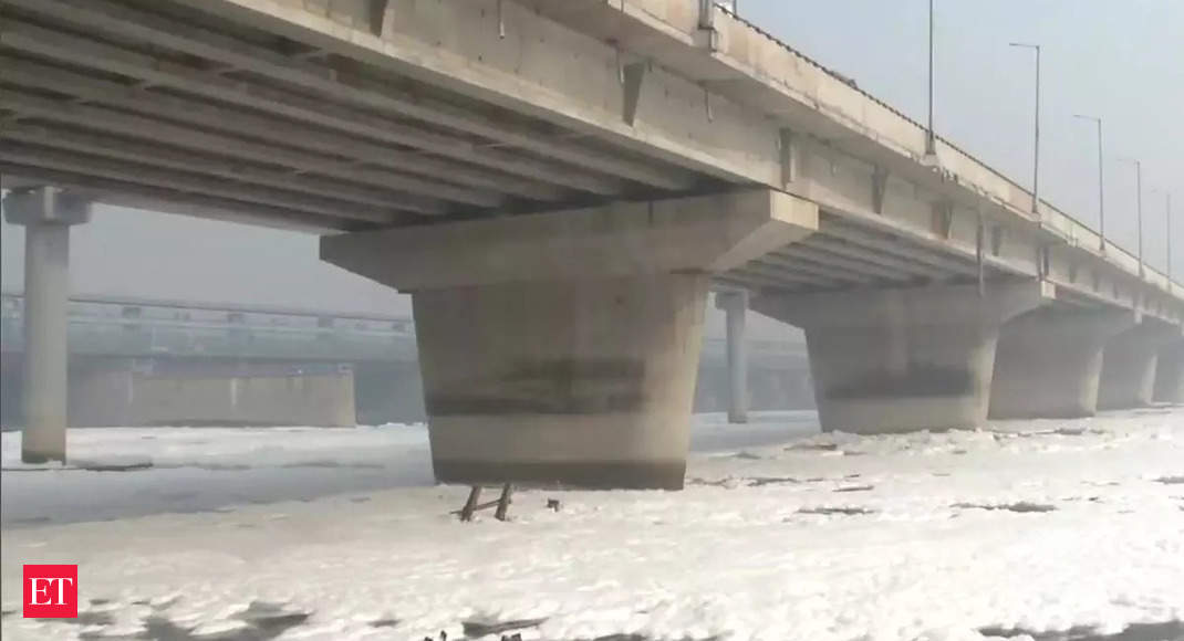 India's most polluted river: Toxic foam covers Yamuna