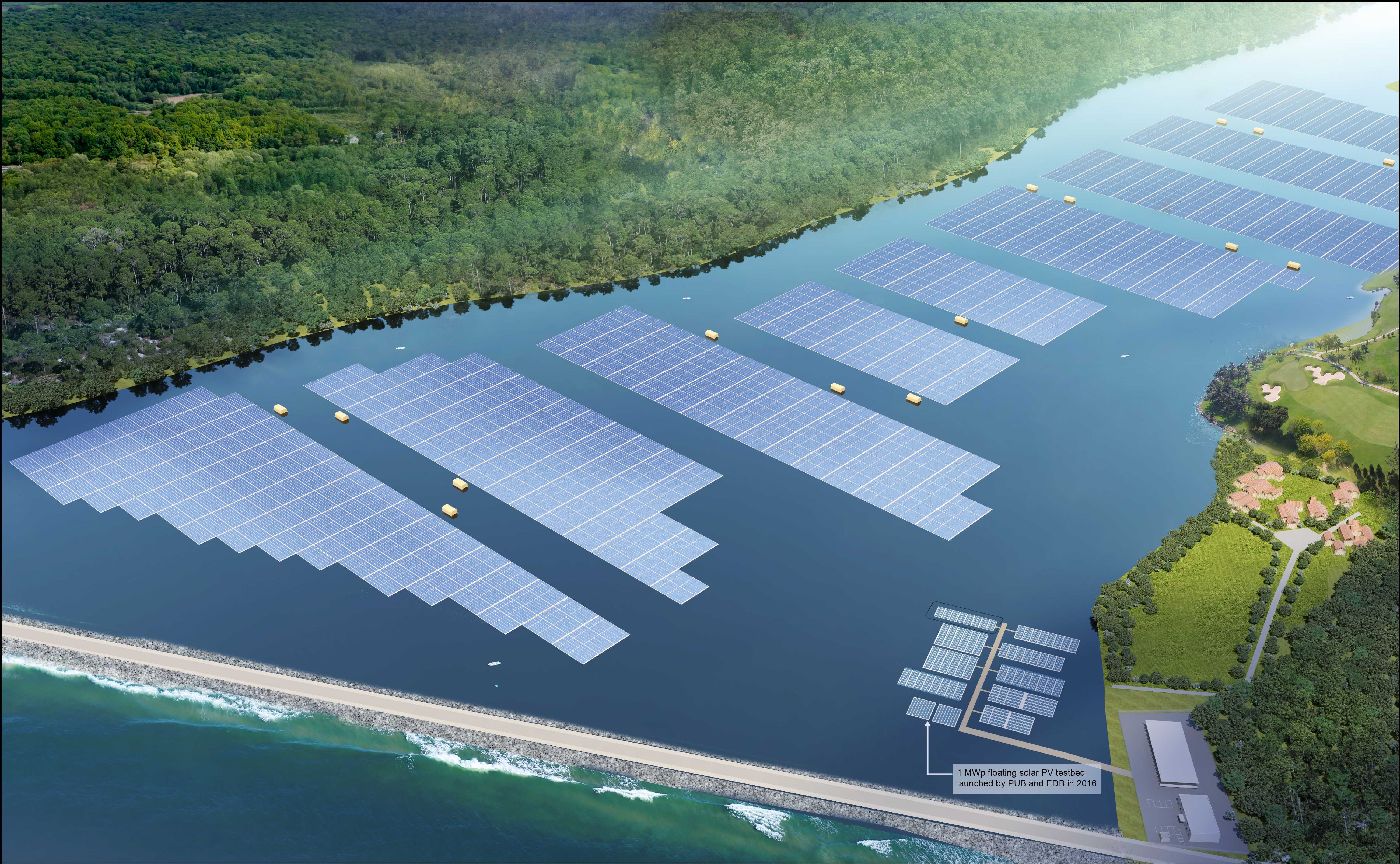 是航道還是光電廠，星國海上浮動式太陽能的發展困境