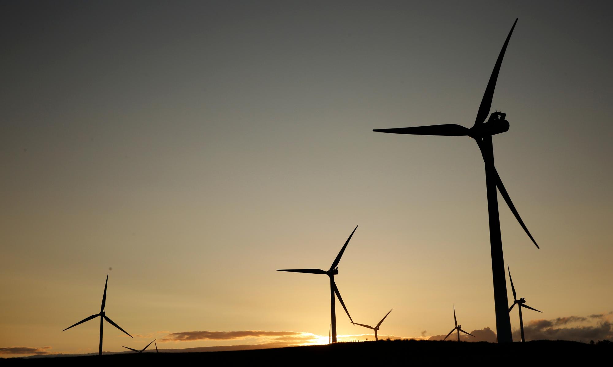 Just one new onshore windfarm started under current UK policies in 2019