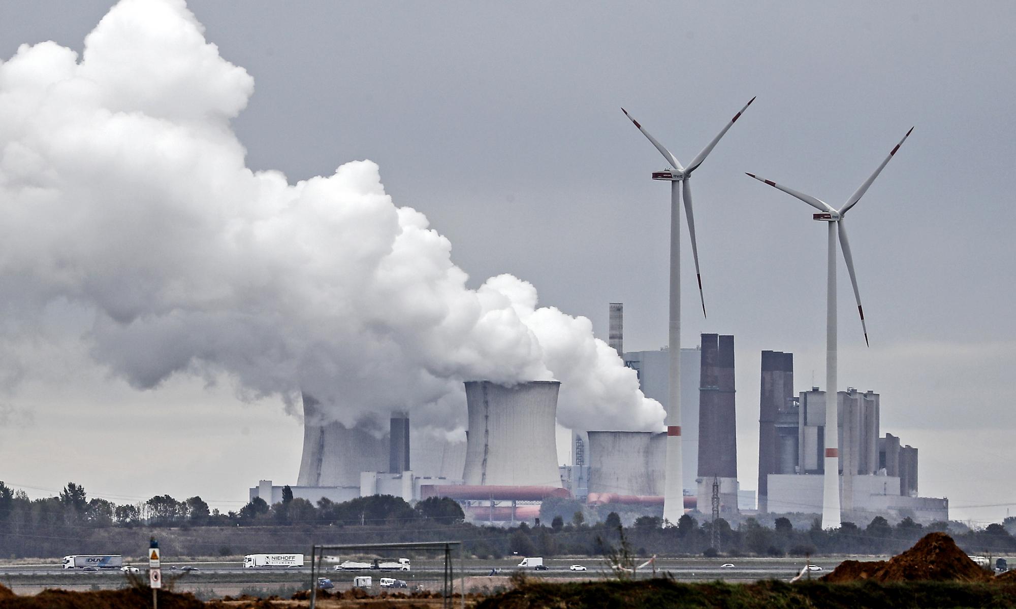 Stop dismantling German windfarm to expand coalmine, say authorities