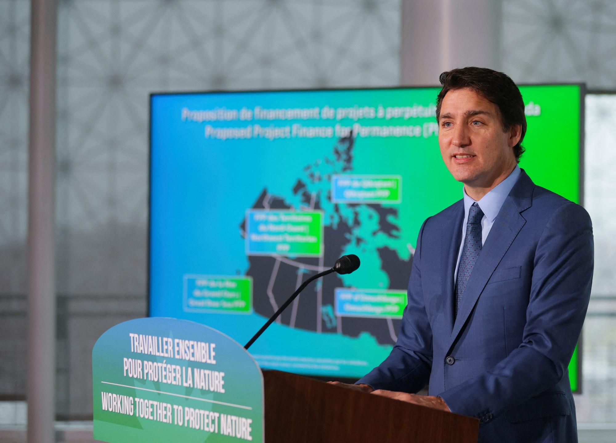 Cop15: Trudeau pledges £510m for Indigenous-led conservation projects