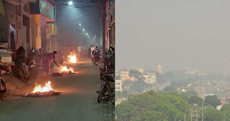 Reported Spike In Pollution Due To Bonfires Lit On Bhogi Pongal, Chennai Engulfed In Smog
