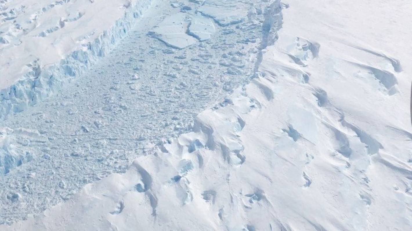 Two major Antarctic glaciers are tearing loose from their restraints, scientists say