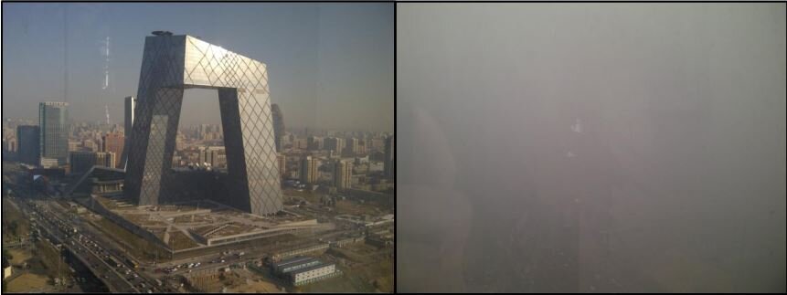 Air pollution data in five Chinese cities differs for local VS US monitoring stations
