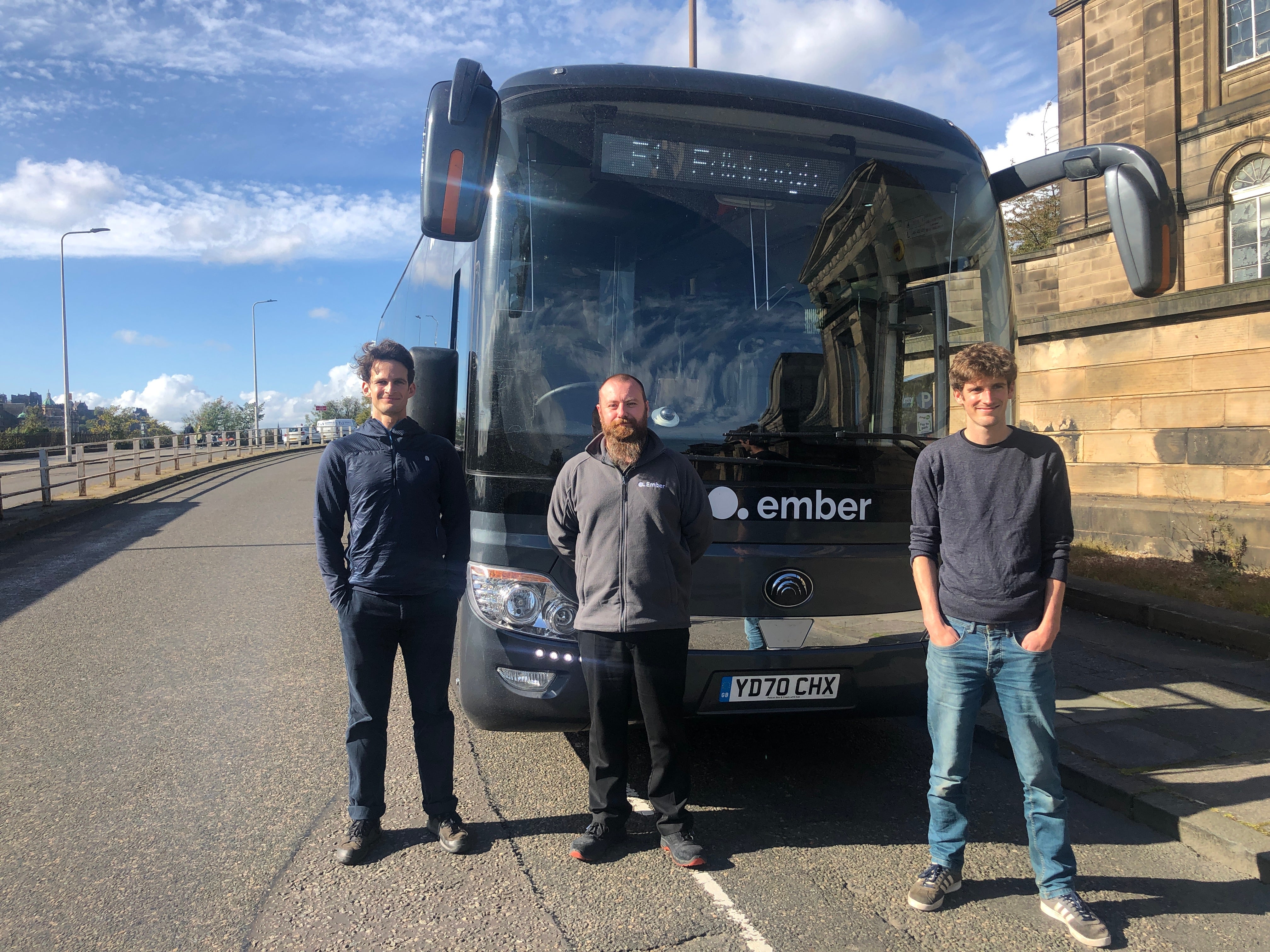 Zero-emissions electric bus service launched between Edinburgh and Dundee