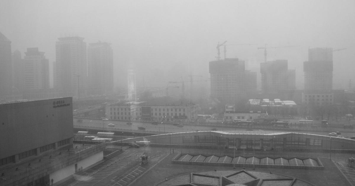 China's covid drop in air pollution