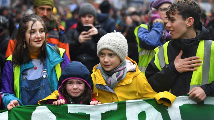 Greta Thunberg urges patience, tells climate protesters change won't happen overnight