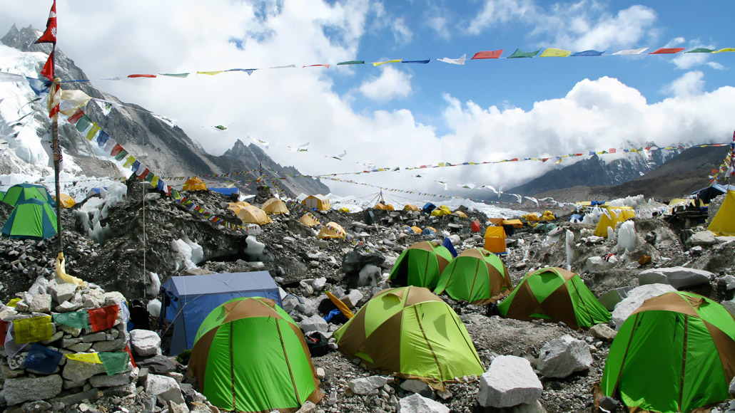 Microplastics are showing up in places as remote as Mount Everest