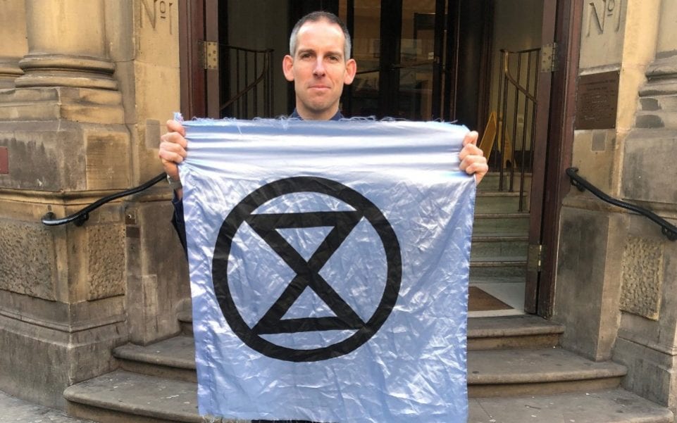 Olympic gold medalist spared jail over Extinction Rebellion protest as judge commends his commitment to cause